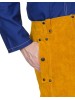 44-2600 Golden Brown skórzane spodnie spawalnicze