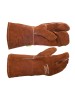 10-2392-MIT Модель с одним пальцем – Сварочные перчатки из воловьего спилка с прямым и усиленным большим пальцем для более удобного обращения с горелками MIG