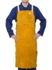 44-21.. Golden Brown welding bib apron