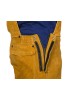 44-2648 Golden Brown welding pants with breast protection