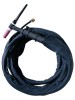 44-3601Z Оболочка для кабеля PYTHONrap , лицевая воловья кожа черного цвета, 1 м длиной, 22 мм диаметром, застежка-молния