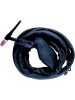 44-4028Z Оболочка для кабеля PYTHONrap , огнестойкий нейлон черного цвета, 4 м длиной и 28 мм диаметром, застежка-молния