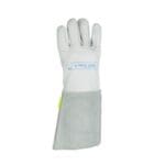 Guanti Da Saldatore Stronghand Feltmann In Pelle Bovina - Taglia 10,5 - Lunghezza 35 Cm - Resistenti Al Calore EN 407 - Per Saldatura, Barbecue, Lavori Pesanti - Cat2