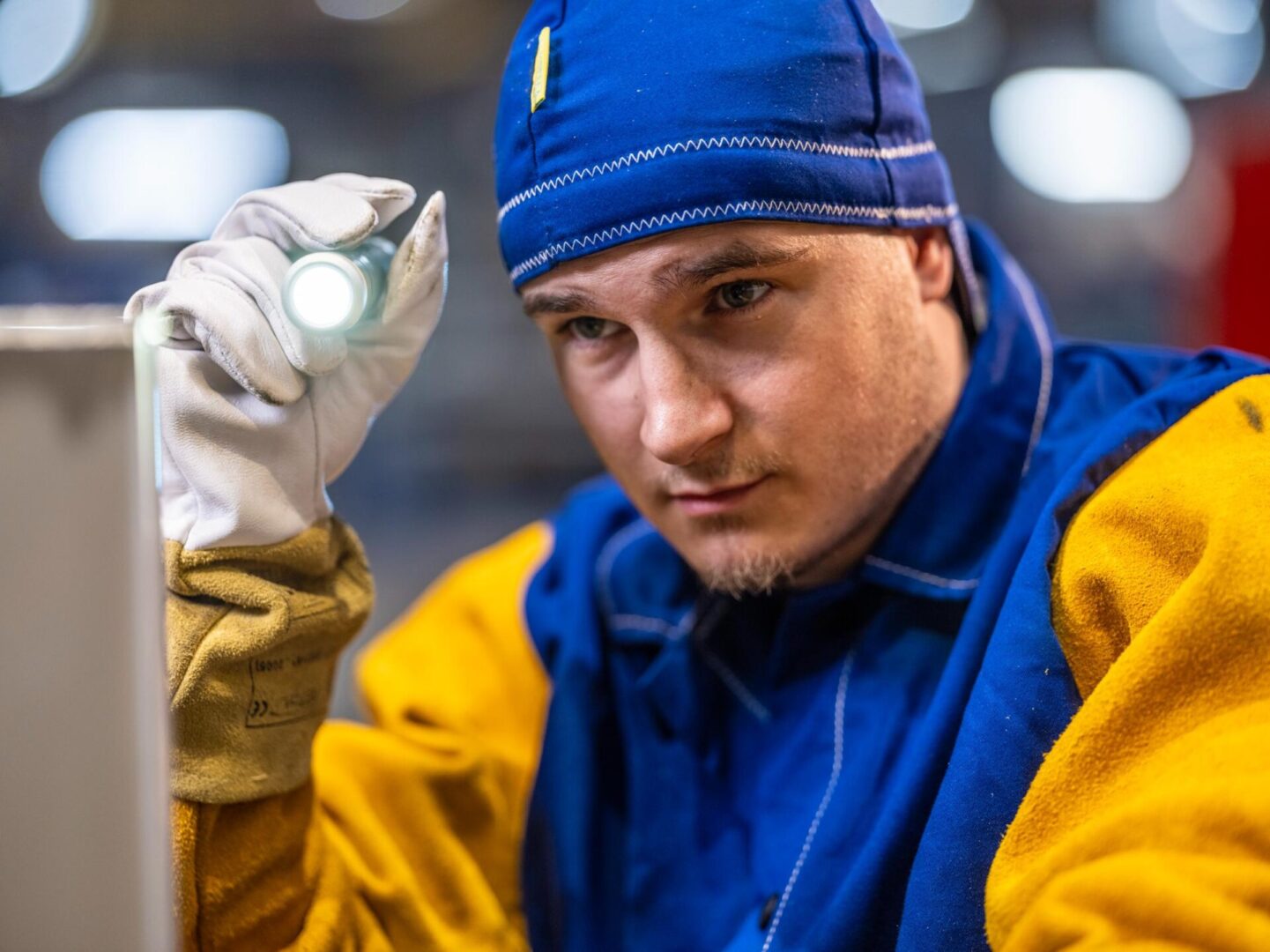 WELDAS Schweißerkopftuch DOO-RAG blau o. orange Schweißertuch Kopftuch WELDAS Schweißerkopftuch DOO-RAG blau o. orange Schweißertuch Kopftuch